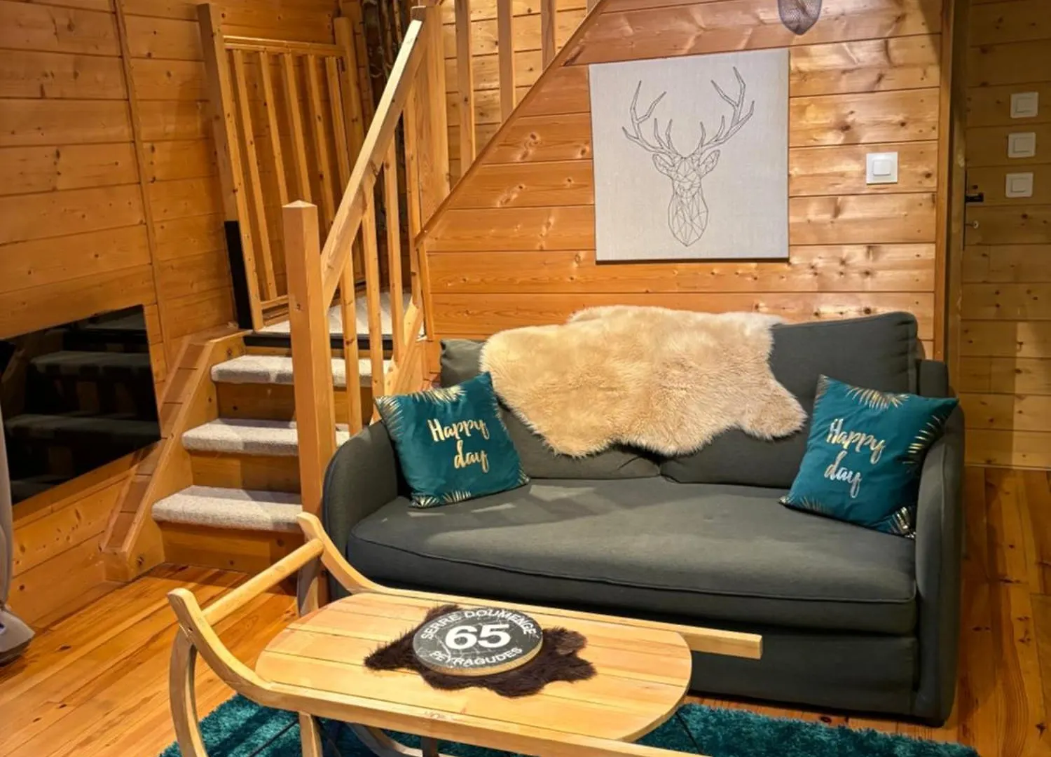L\'Antre II : Maison Cosy / Ambiance Chalet. location